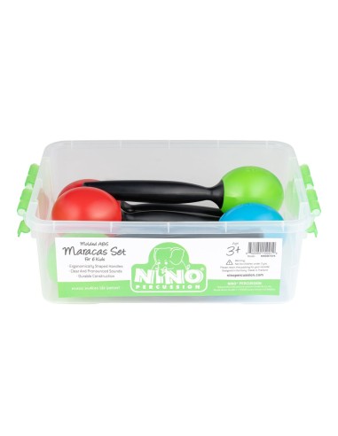 ABS MARACAS SET, FOR 6 KIDS, I