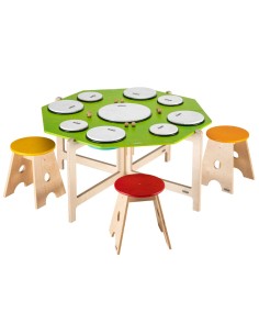 CLASS HAND DRUM SET WITH STOOL