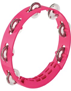 PANDERETA PLASTICO 8' ROSA NIN