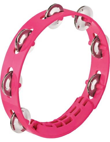 PANDERETA PLASTICO 8' ROSA NIN