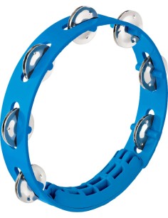 PANDERETA PLASTICO 8' AZUL NIN