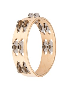 PANDERETA MADERA 8', 2 ROWS NI