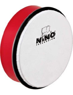 PANDERO PLASTICO 6' ROJO NINO4