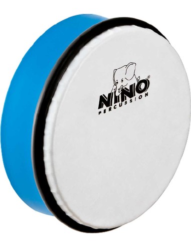 PANDERO PLASTICO 6' AZUL NINO4