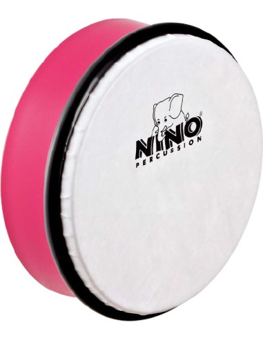 PANDERO PLASTICO 6' ROSA NINO4