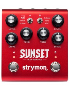 PEDAL SUNSET DUAL OVERDRIVE