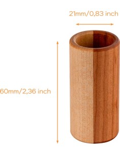 LARGE WOOD SLIDE BIRCH/CHERRY