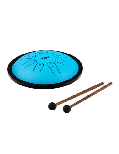 STEEL TONGUE DRUM, SMALL, BLUE