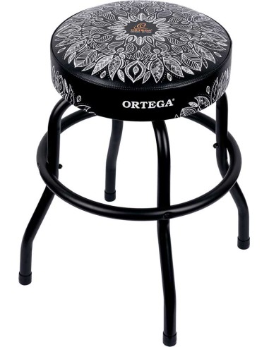 ORTEGA 24' BAR STOOL WHITE KAL
