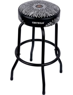 ORTEGA 30' BAR STOOL WHITE KAL