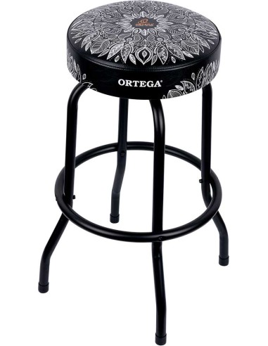 ORTEGA 30' BAR STOOL WHITE KAL