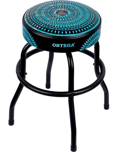 ORTEGA 24' BAR STOOL BLUE KALE