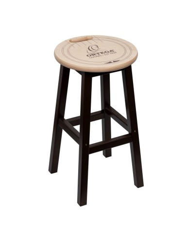 WOOD BAR STOOL 24' OBSW24