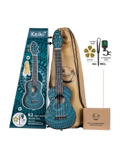 K2 S. AC SOP. UKELELE SET AGAT
