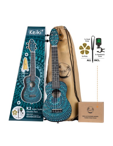K2 S. AC SOP. UKELELE SET AGAT
