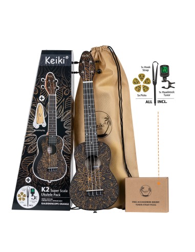 K2 S. AC SOP. UKELELE SET AGAT