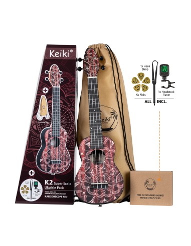 K2 S. AC SOP. UKELELE SET AGAT