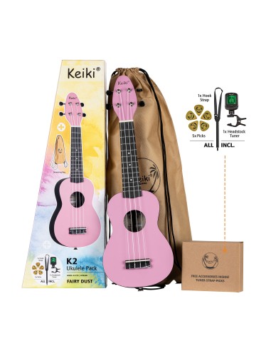 K2 S. AC SOP. UKELELE SET AGAT