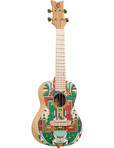 ART S. AC CONCERT UKELELE SPRU