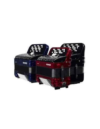 Acordeón Hohner Nova III 96 bajos A-4172 negro