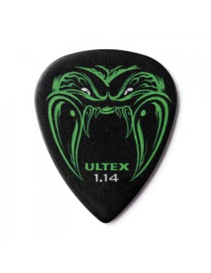 Bolsa 36 Púas Dunlop PH112R-114 Hetfield Black Fang 1.14mm