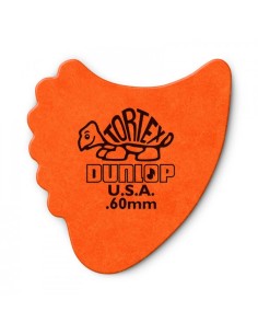 Bolsa 72 Púas Dunlop 414R-060 Tortex Fins 0.60mm