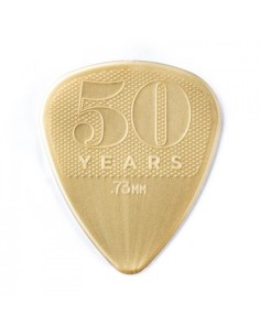 Bolsa 36 Púas Dunlop 442R-073 Nylon Gold 50th Anniversary 0.73mm