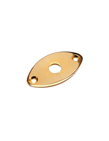 Placa Entrada Jack Gotoh Dorada JCB-2