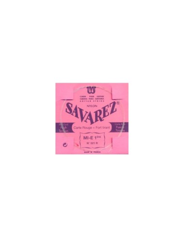 Cuerda Savarez Clásica 1a Carta Roja 521-R