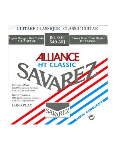 Juego Savarez Clásica Alliance HT Classic Roja/Azul 540-ARJ