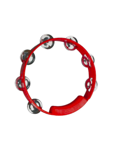 Pandereta Rhythm Tech True Colors Roja TC4030