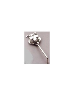 Atril Obrac de Marcha Trompeta Curva 1203 Laton
