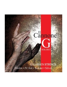 Cuerda 4ª Violín Larsen il Cannone Soloist Media