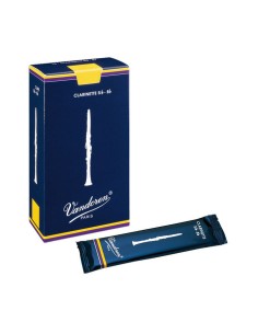Caja 10 Cañas Clarinete Vandoren Tradicional 1 caja azul