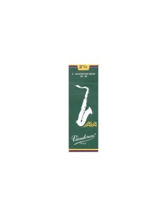 Caja 5 Cañas Saxo Tenor Vandoren Java 2 caja verde