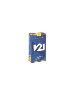 Caja 10 Cañas Clarinete Vandoren V-21 4 caja azul claro