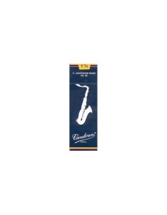 Caja 5 Cañas Saxo Tenor Vandoren Tradicional 2 caja azul