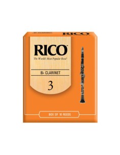 Caja 10 Cañas Clarinete Rico 3
