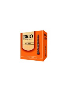 Caja 10 Cañas Clarinete Rico 3½