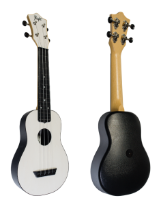 Ukelele Soprano Flight TUS-35WH Travel Blanco