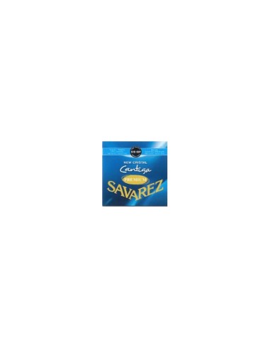 Juego Savarez New Crystal Cantiga Premium Azul Clasica 510-CJP