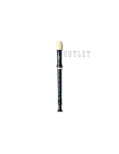 Flauta Dulce Soprano Digitación Alemana Angel ASRG-110 Plástico 2 piezas