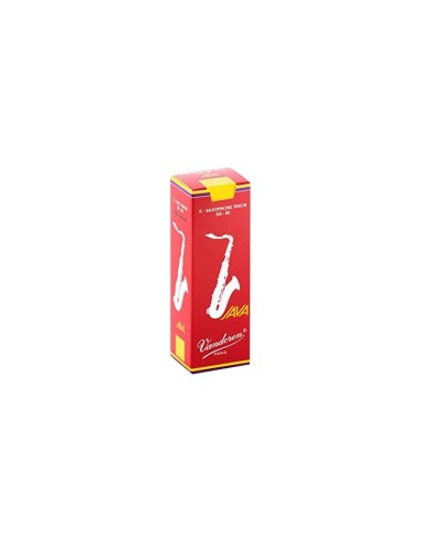 Caja 5 Cañas Saxo Tenor Vandoren Java 2½ caja roja Caja 5 Cañas Saxo Tenor Vandoren Java 2½ caja roja