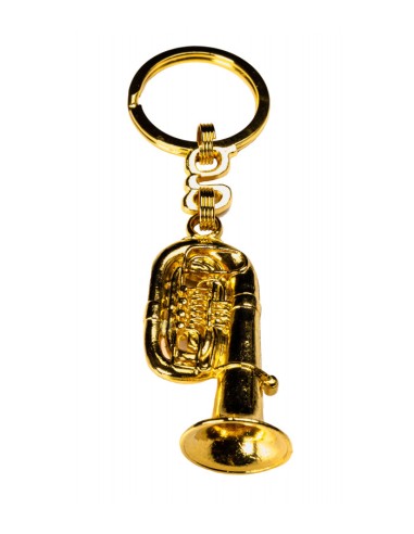Llavero Tuba Oro 18K 350429