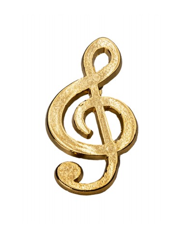 Pin Clave de Sol Oro 18K 350146