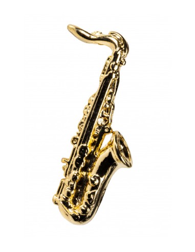 Pin Saxo Tenor Oro 18K 350061