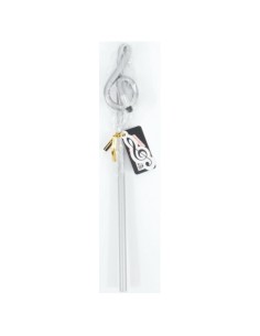 Lapicero clave de sol plateado A-Gift-Republic B-1094