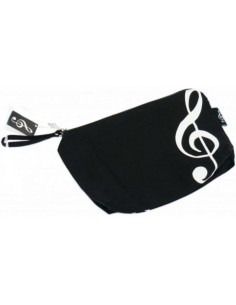 Estuche multiusos negro clave de sol A-Gift-Republic B-3017