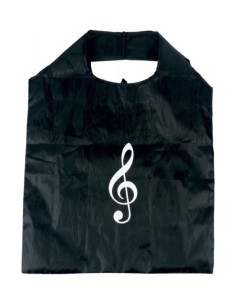 Bolsa asa negra mini shopper clave de sol A-Gift-Republic B-3028