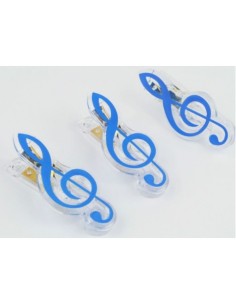 Clip clave de sol azul 7 cms A-Gift-Republic C-1007